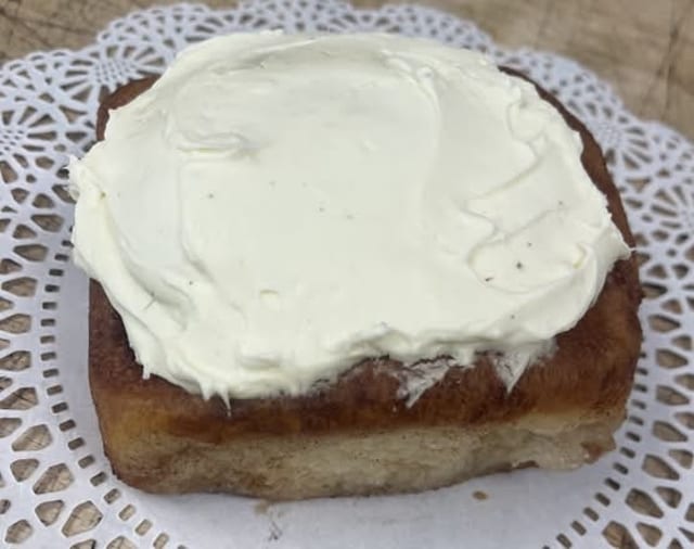 Classic Cinnamon Roll.